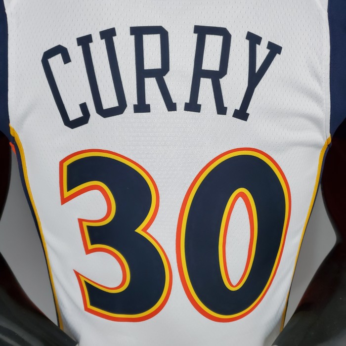 Golden State Warriors NBA Shirt 2009 season White Curry 30