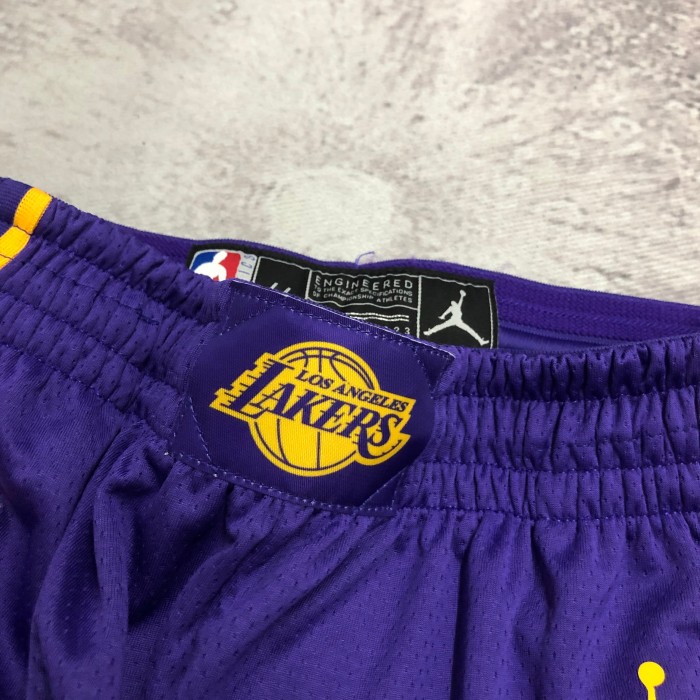 JD Lakers NBA Shorts 2023 Purple