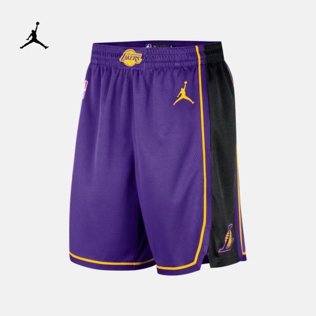 JD Lakers NBA Shorts 2023 Purple