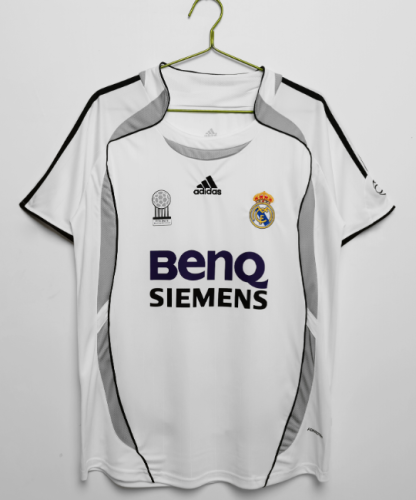 Real Madrid 2006/2007 home retro shirt