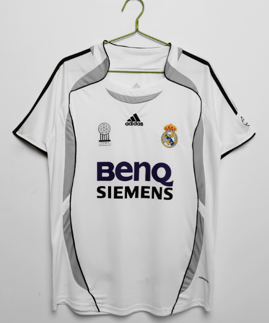 Real Madrid 2006/2007 home retro shirt