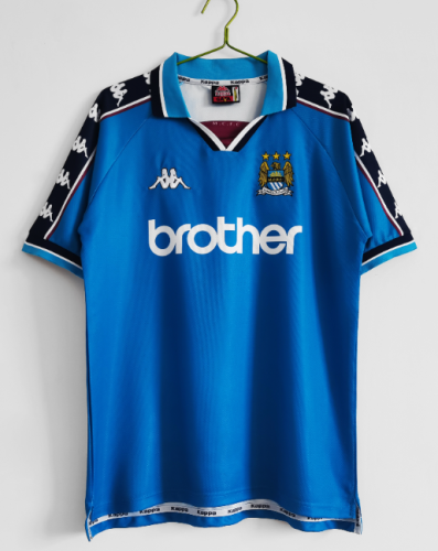 Manchester City 1997/1998 home retro shirt