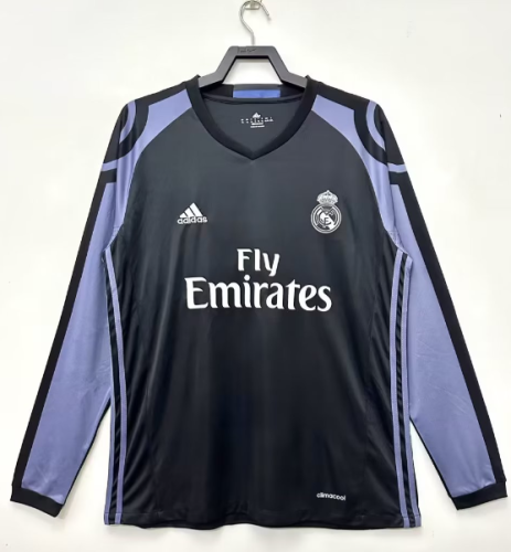 Real Madrid 2016/2017 third retro shirt long-sleeve Ronaldo