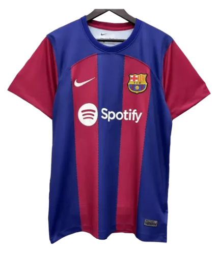 Barcelona 2023/2024 home shirt Pedri Lewandowski