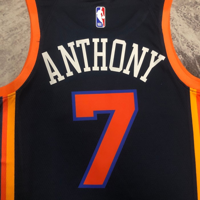 New York Knicks NBA  shirt Jordan Limited Edition Anthony 7