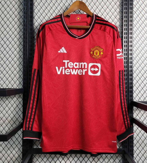 Manchester United 2023/2024 home shirt long sleeve