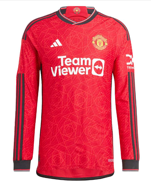 Manchester United 2023/2024 home shirt long sleeve