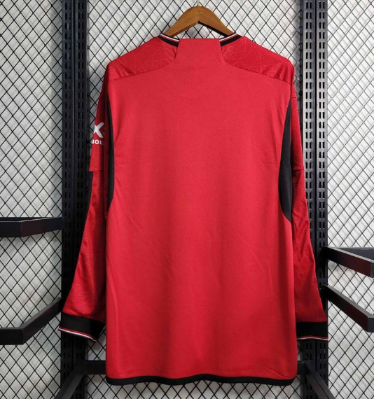 Manchester United 2023/2024 home shirt long sleeve