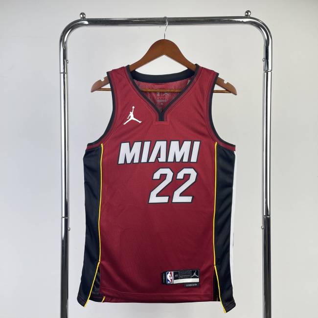 Miami Heat NBA Shirt 2023 season red BUTLER 22