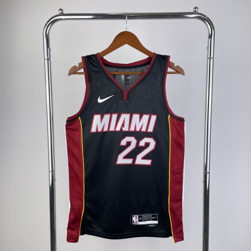 Miami Heat NBA Shirt 2023 season black BUTLER 22