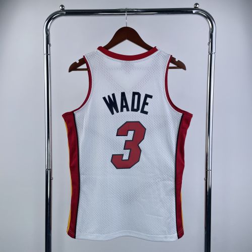 Miami Heat NBA Shirt 2006 season white WADE 3