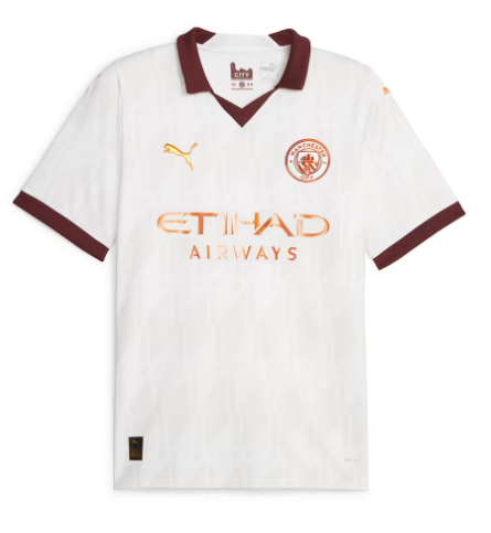 Manchester City 2023/2024 away shirt haaland (Default golden 2023 patch)