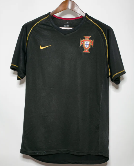 Portugal 2006 away retro shirt Ronaldo