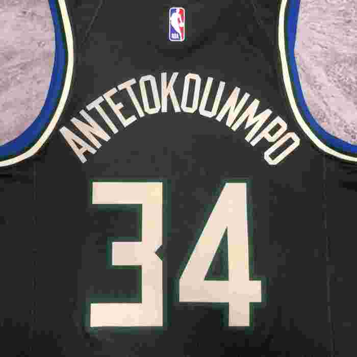 Milwaukee Bucks NBA shirt 2023 Season Jordan ANTETOKOUNMPO 34