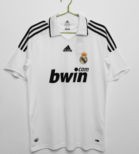Real Madrid 2008/2009 home retro shirt