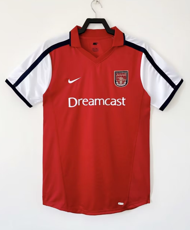 Arsenal 2001/2002 home retro shirt
