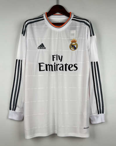 Real Madrid 2013/2014 home retro shirt long-sleeve Ronaldo