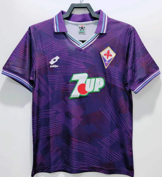 ACF Fiorentina 1992/1993 home retro shirt