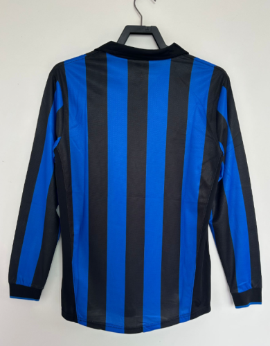 Inter Milan 1998/1999 home retro shirt long sleeve