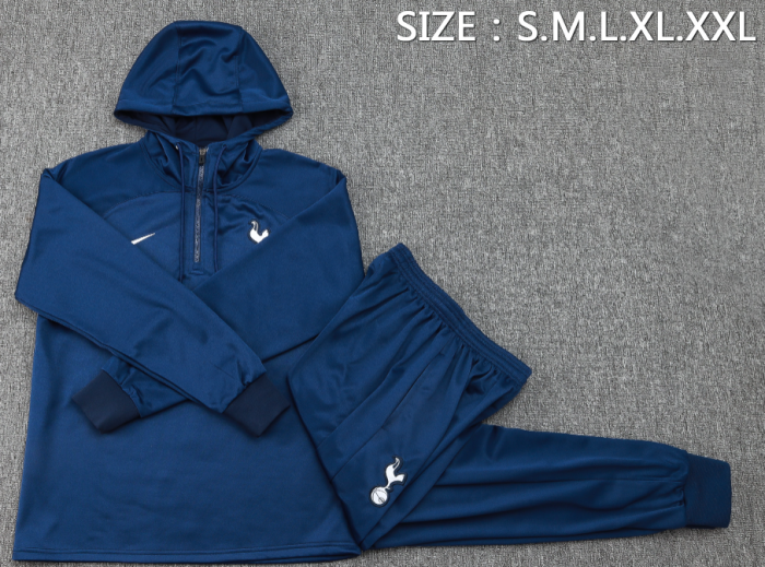 Tottenham Hotspur 2023/2024 hooded tracksuit royal blue