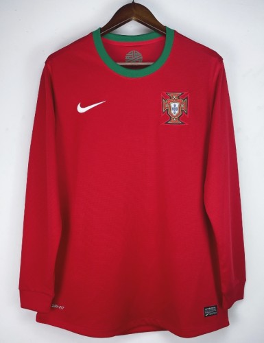 Portugal 2012 home retro shirt (long sleeve) Ronaldo