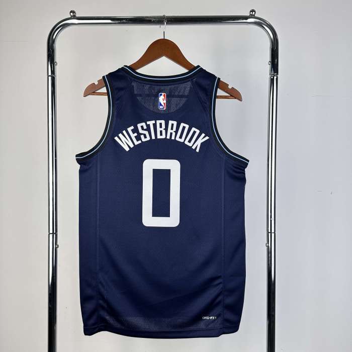 LA Clippers NBA Shirt 2023/24 Season City Version Westbrook 0