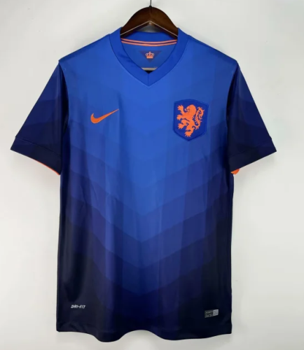 Netherlands 2014 away retro shirt