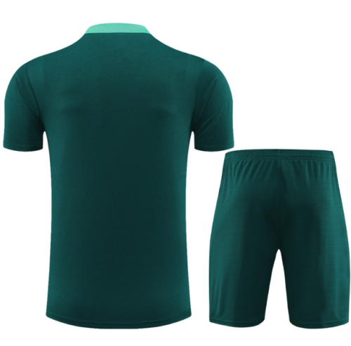 Portugal 2024 Short sleeve tracksuit dark green