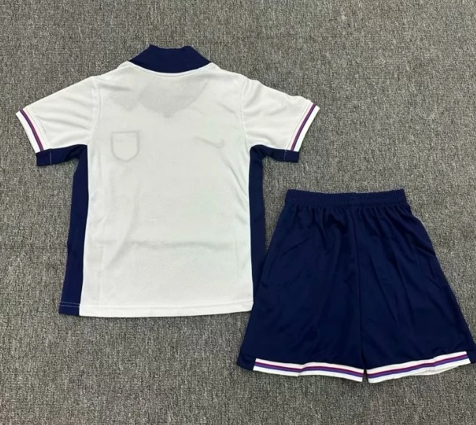 England Nation team 2024 home full set kit (Adult and Kids)