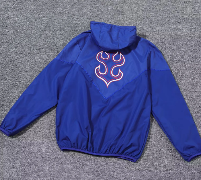 Japan 2024 windbreaker coat blue
