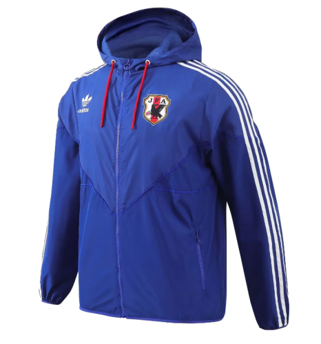 Japan 2024 windbreaker coat blue