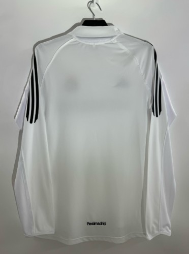 Real Madrid 2005/2006 home retro shirt long-sleeve