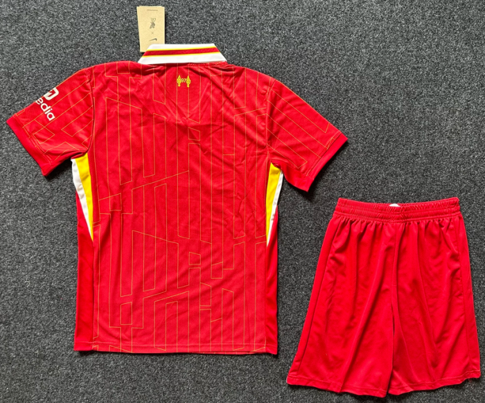 Liverpool 2024/2025 home full set kit (Adult and Kids)