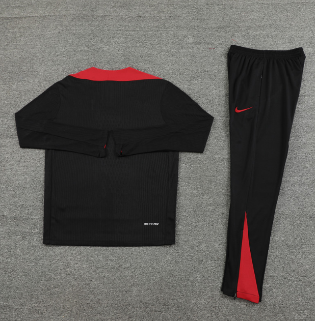 Portugal 2024/2025 1/4 zipper tracksuit Black