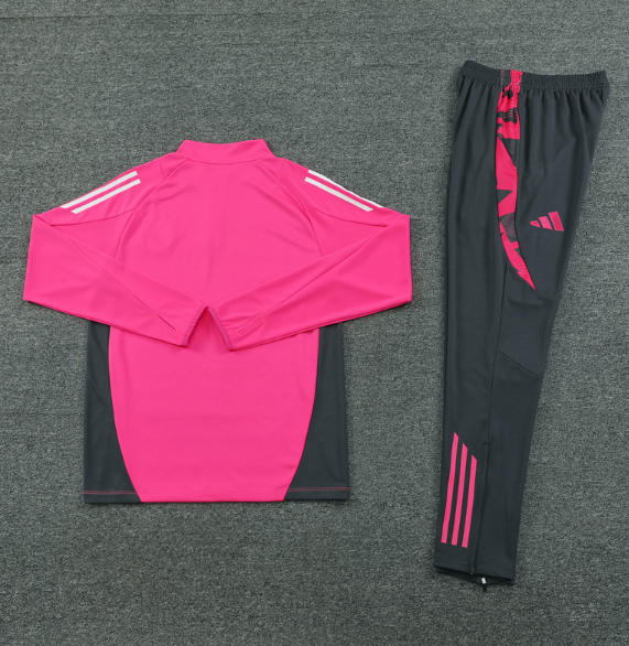 Germany 2024 1/4 zipper tracksuit tracksuit pink