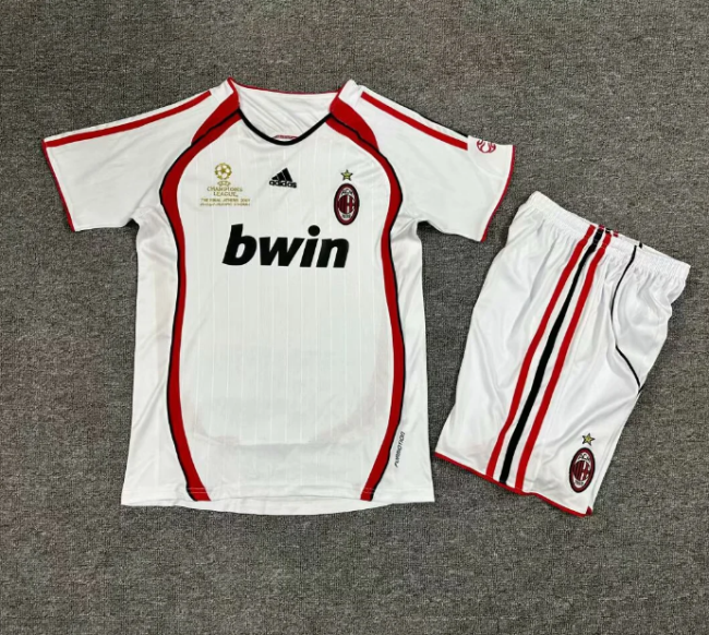 AC Milan 2006/2007 away retro kids kit (top+shorts)