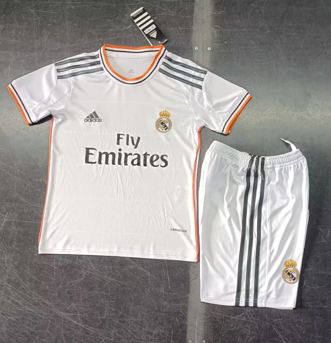 Real Madrid 2013/2014 home retro kids kit (top+shorts)