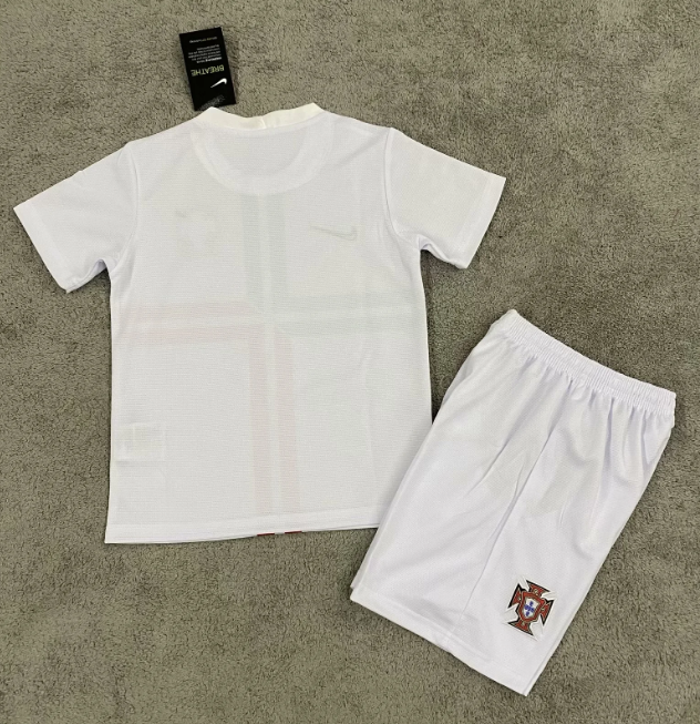 Portugal 2012 away retro kids kit (top+shorts)