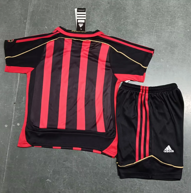 AC Milan 2006/2007 home retro kids kit (top+shorts)