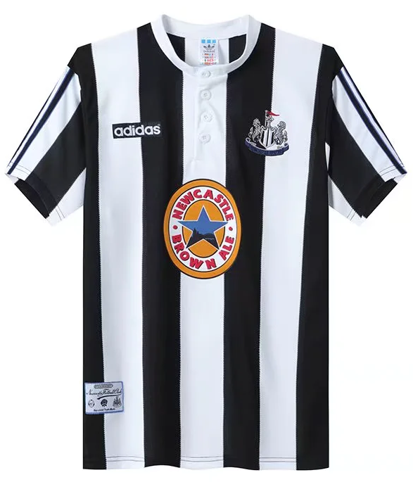 Newcastle United 1995/1996 retro home shirt