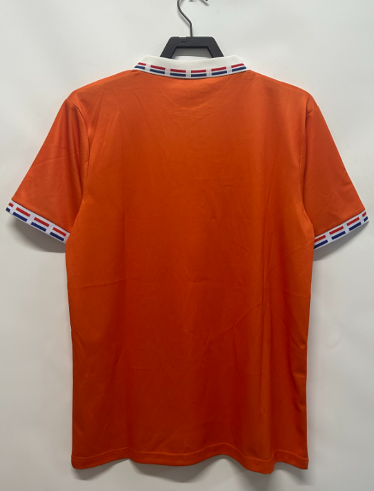 Netherlands 1996 home retro shirt  Bergkamp