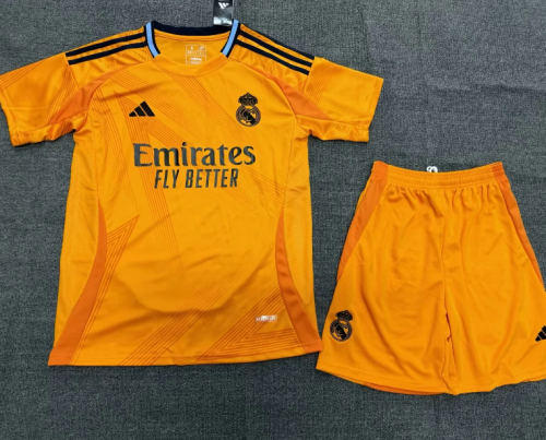 Real Madrid 2024/2025 away full set kit (Adult and Kids)