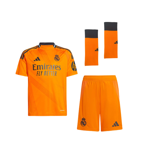 Real Madrid 2024/2025 away full set kit (Adult and Kids)