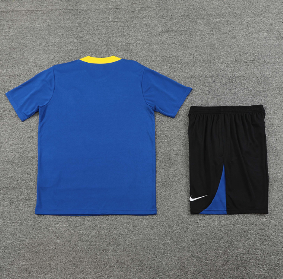 Inter Milan 2024/2025 short sleeve and shorts tracksuit blue
