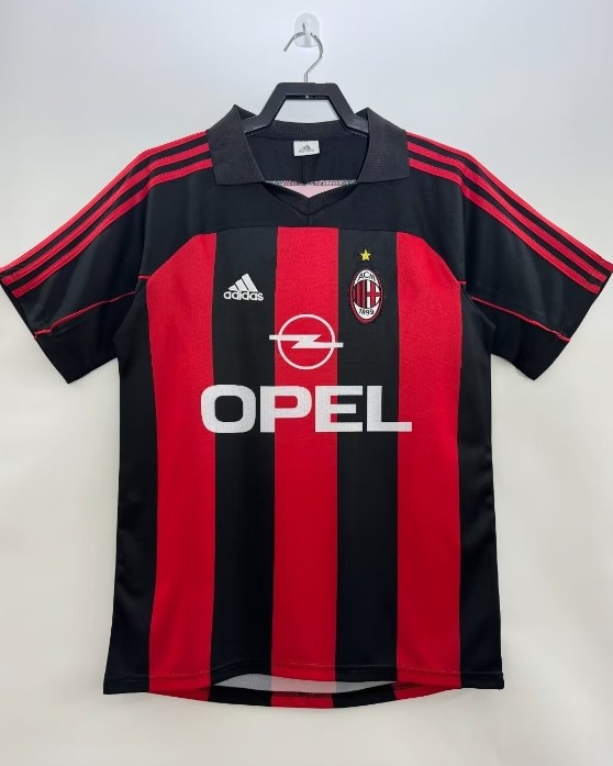 AC Milan 2000/2002 home retro shirt MALDINI Pirlo
