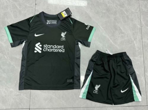 Liverpool 2024/2025 away full set kit (Adult and Kids)