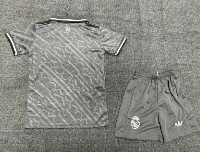 Real Madrid 2024/2025 third full set kit (Adult and Kids)