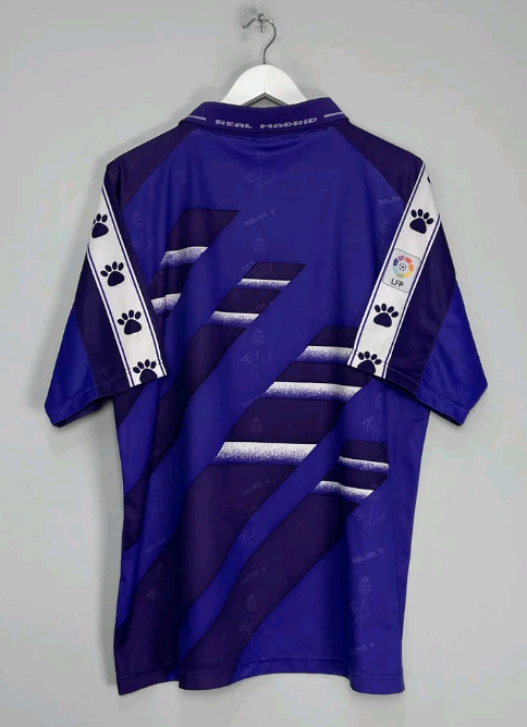 Real Madrid 1994/1996 away retro shirt