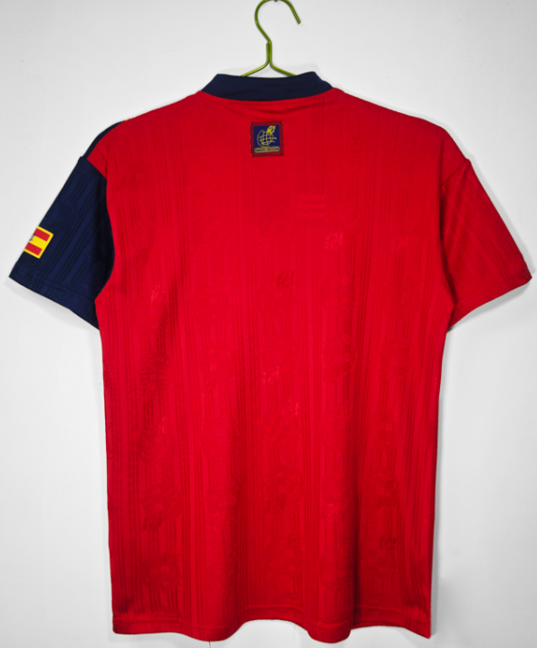 Spain 1996 home retro shirt