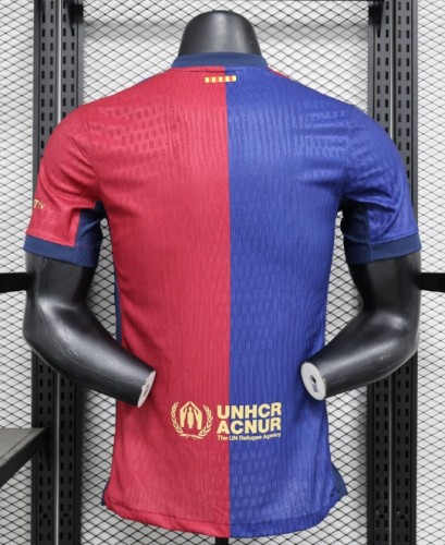 Barcelona 2024/2025 home shirt Player Version Pedri Lewandowski
